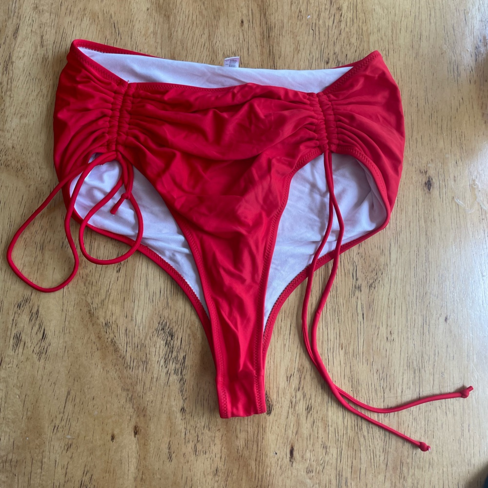Red Women's Swim Bottom - New